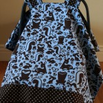 Baby Car Seat Cover Tutorial