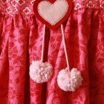 Pom Poms and Hearts