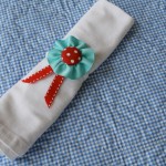 Bunting Inspired Ribbon Buttons