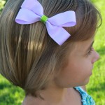 Making Easy Ribbon Hair Clips