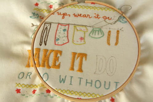 Trace Embroidery - Get Over It