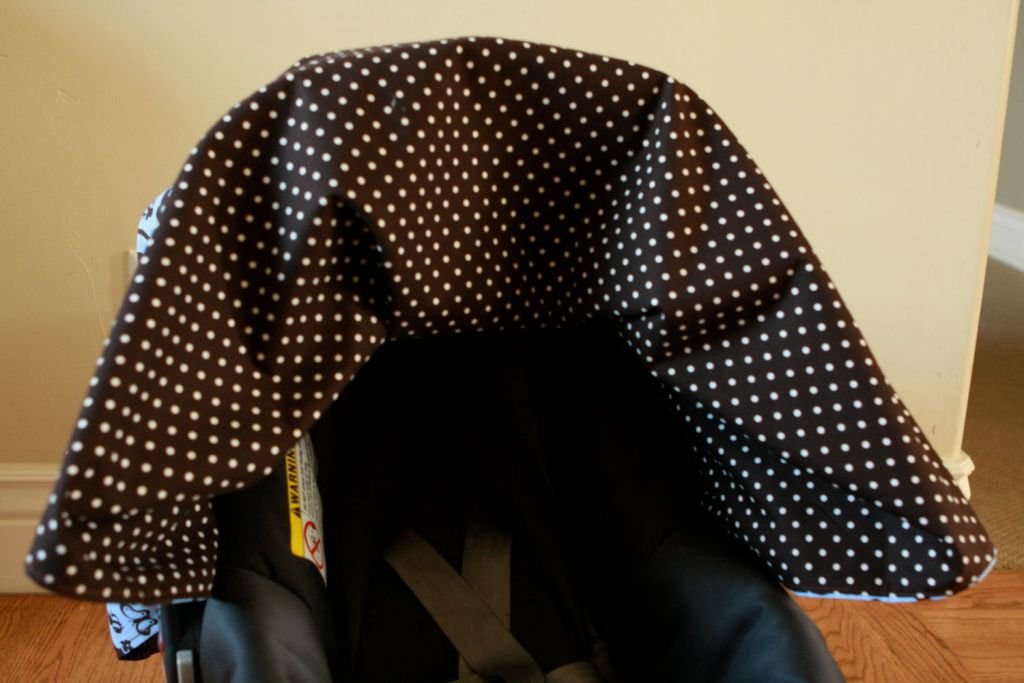 Baby Car Seat Cover Tutorial – Make It Do