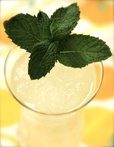 Mint Lemonade Slush