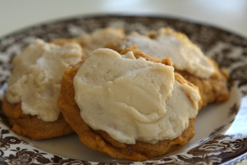 Harvest Pumpkin Cookies