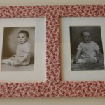 Old Frame Makeover Using Fabric