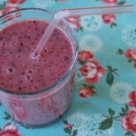 3 Minute Strawberry Smoothies